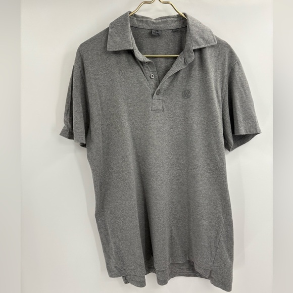 G/FORE Men’s tennis Gray Golf Polo Shirt Short Sleeve Classic size medium - Picture 1 of 14